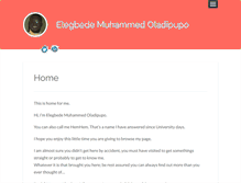 Tablet Screenshot of dipoelegbede.com